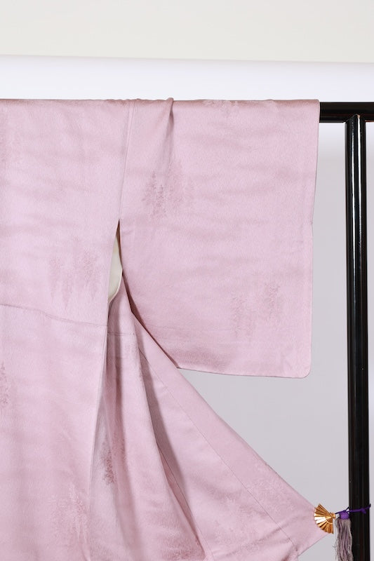 Japanese kimono iromuji <L>-size 100% silk/A473