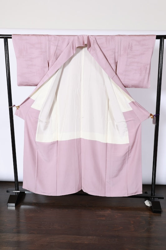 Japanese kimono iromuji <L>-size 100% silk/A473