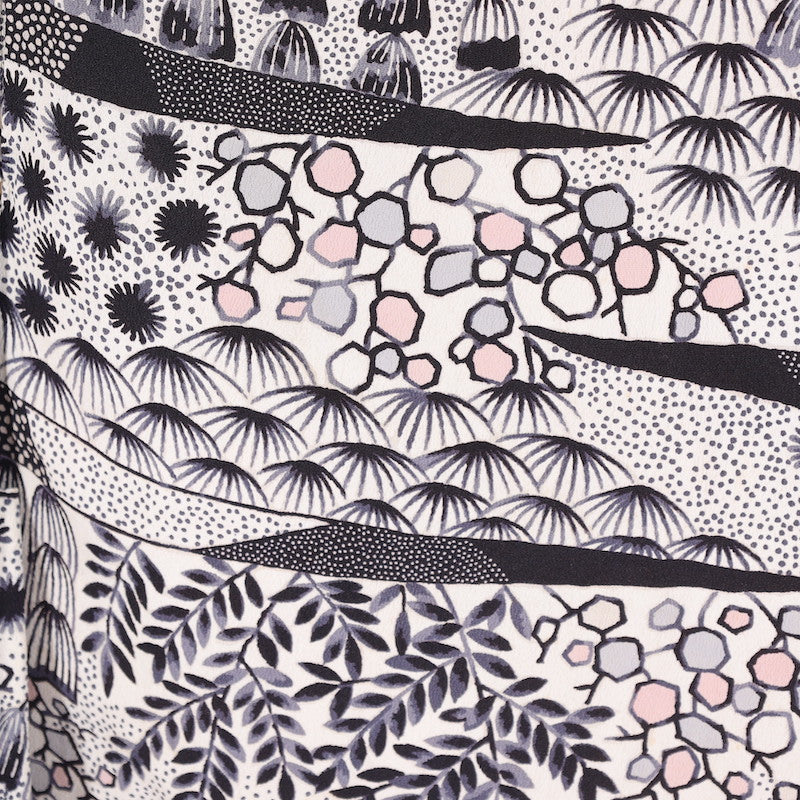kimono jacket (Haori) S-size 100% silk / C62