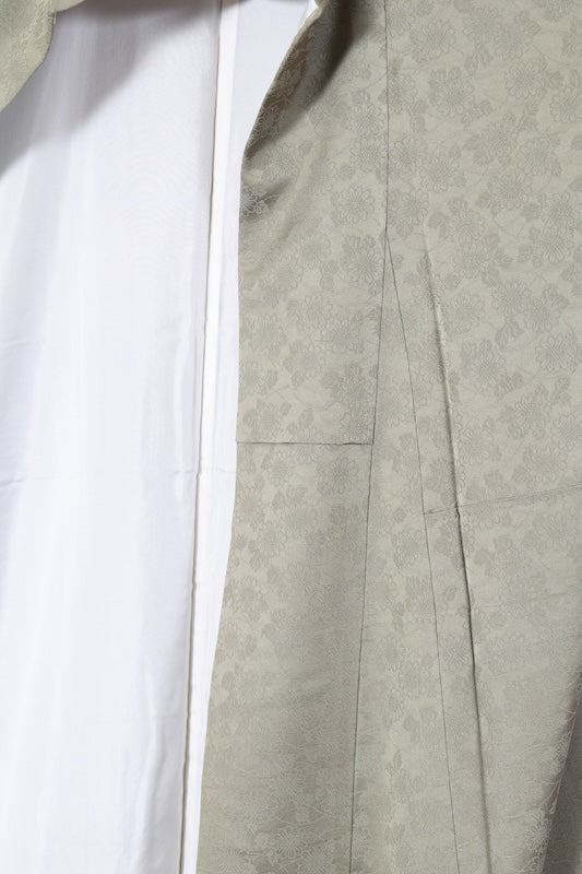 Japanese kimono iromuji <M>-size 100% silk/A475