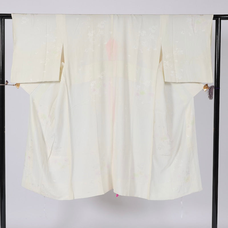 Wear under the kimono undershirt(Nagazyuban) M-size silk / C74