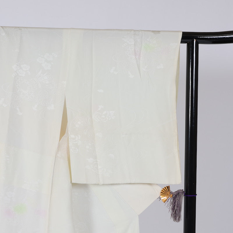 Wear under the kimono undershirt(Nagazyuban) M-size silk / C74