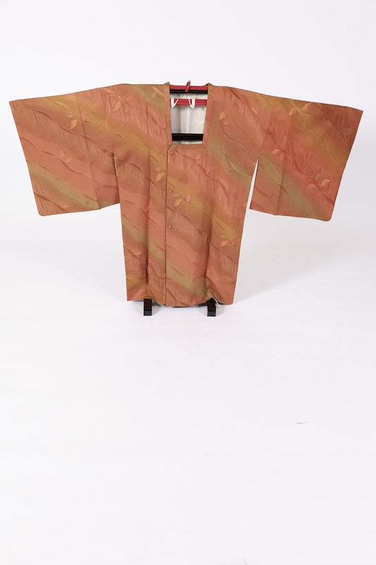 Japanese kimono Coat (Michiyuki) M-size 100% silk / B1198