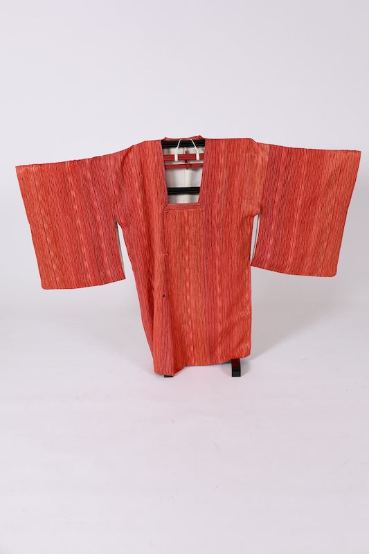 Japanese kimono Coat (Michiyuki) M-size 100% silk / B1188