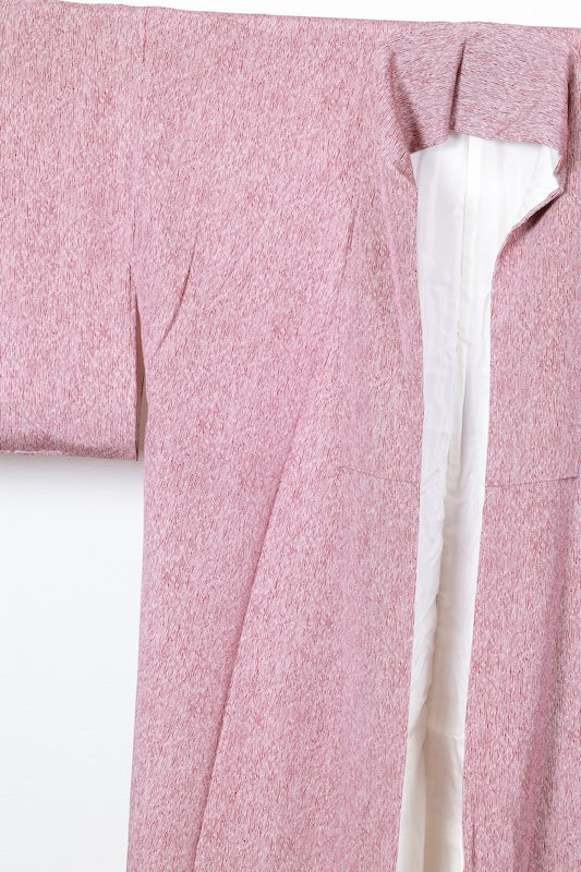 Japanese kimono used <Komon> Msize silk 100% /T201