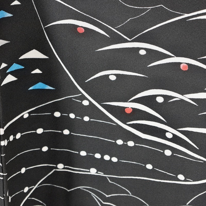 kimono jacket (Haori) S-size 100% silk / C80