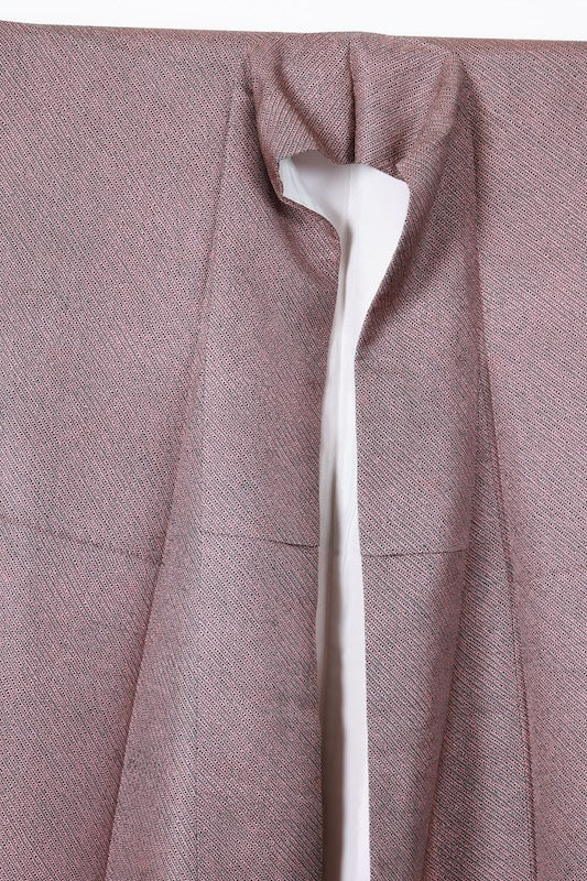 Japanese kimono used <Komon> Msize silk 100% /T182