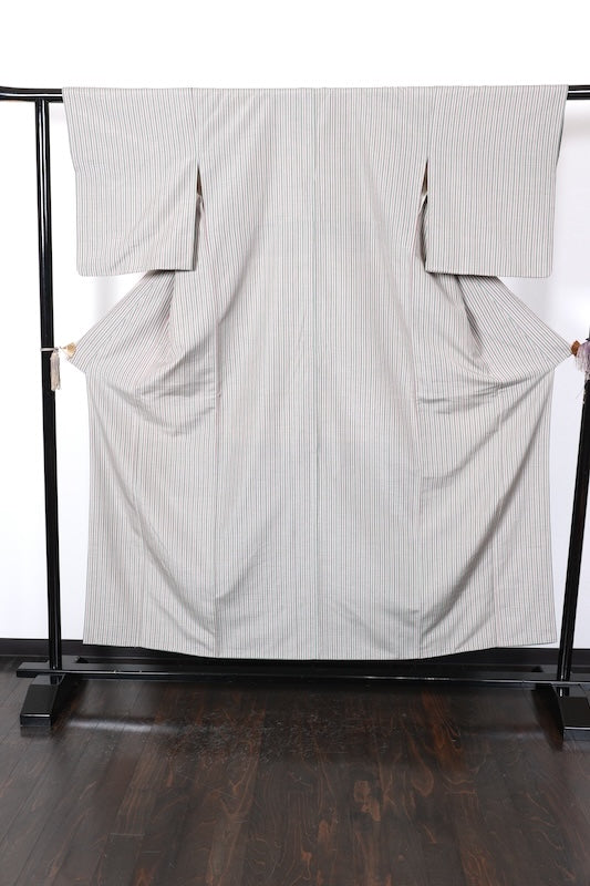 Japanese kimono used <Komon> Msize silk 100% /T195