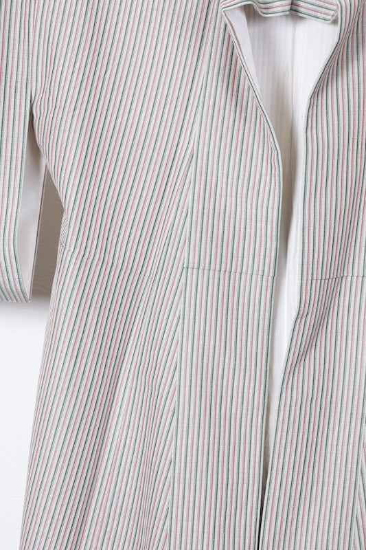 Japanese kimono used <Komon> Msize silk 100% /T195