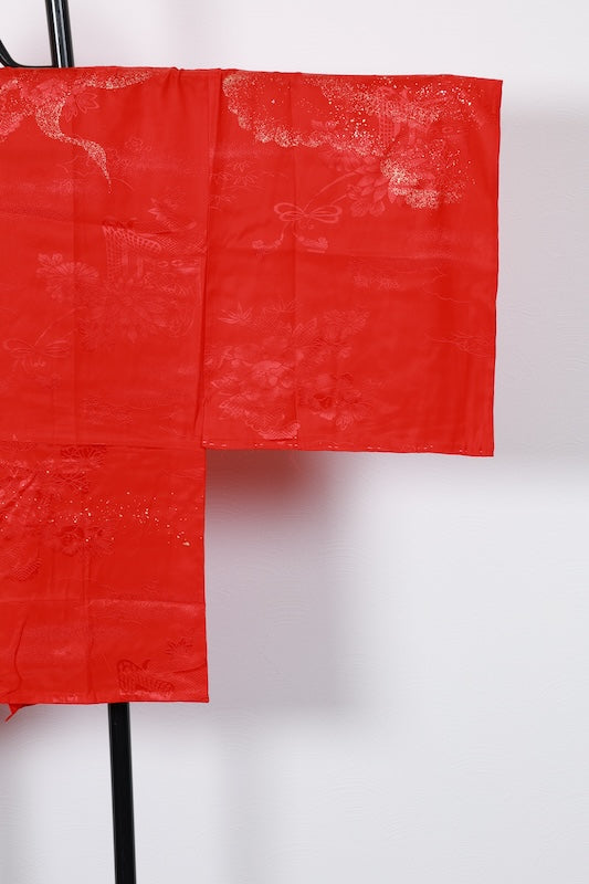 Japanese kimono’s underwear used <Hanzyuban> bembel /F09