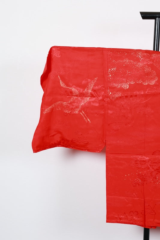 Japanese kimono’s underwear used <Hanzyuban> bembel /F09