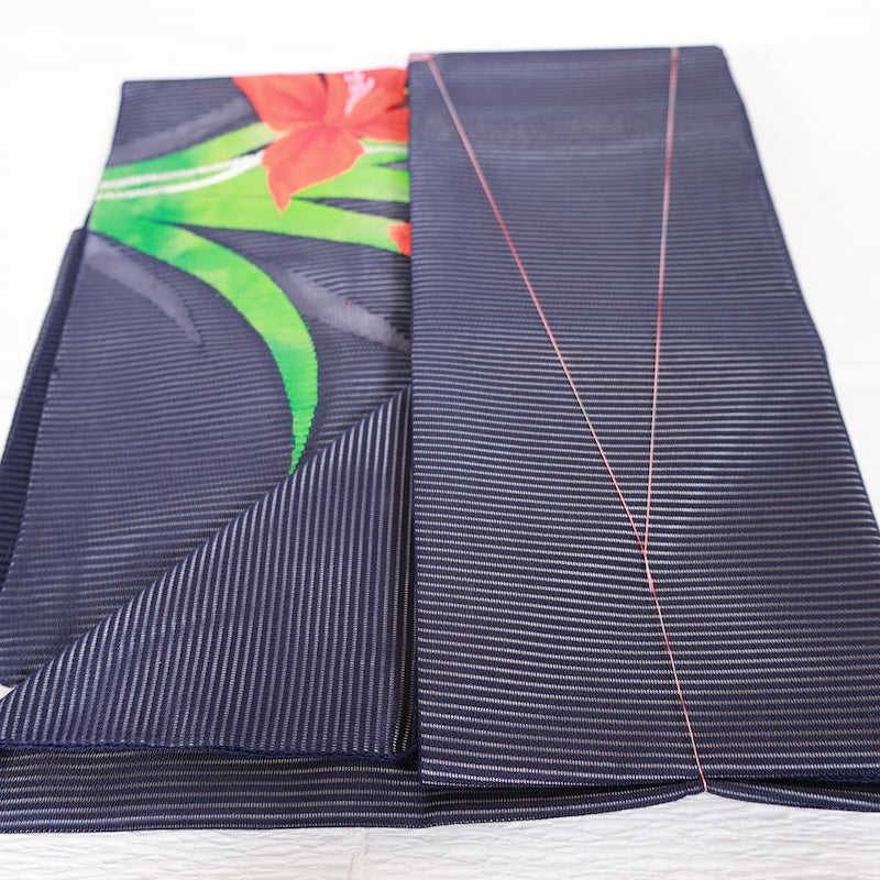 Japanese kimono used sash belt (Nagoya-obi) 100% silk /A052