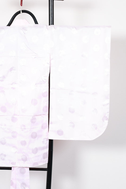 baby girl Japanese kimono’s underwear used <Hitotsumi’s Nagazyuban> polyester /F02