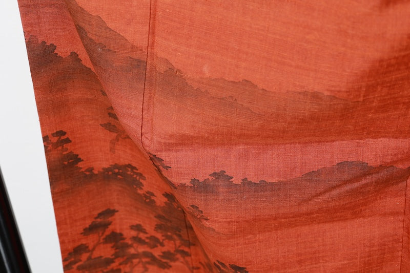 Japanese kimono used <Tukesage> Msize silk 100% /T209