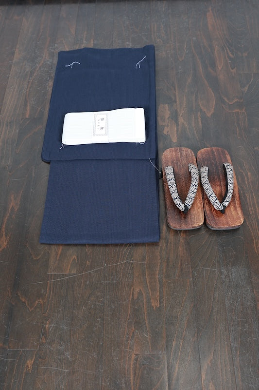 New Japanese Men’s Yukata,Obi 2piece set / SS58
