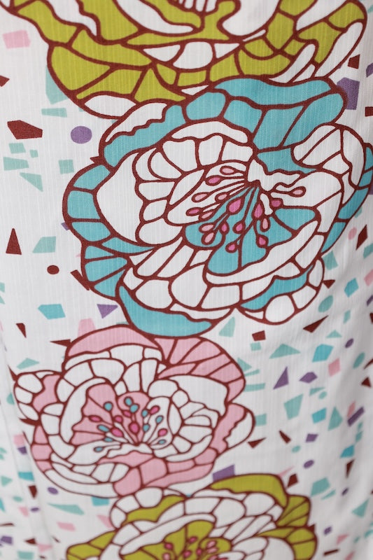 New YUKATA cotton Lsize 2piace set E002