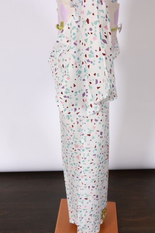 New YUKATA cotton Lsize 2piace set E002