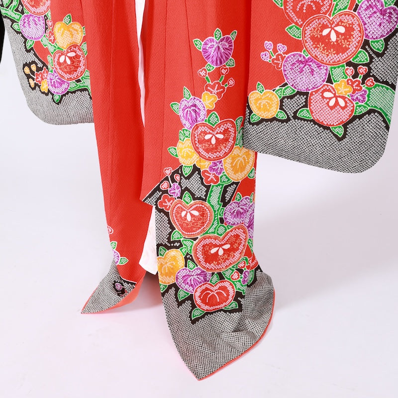 used Kid’s kimono (Yotsumi) 100%silk /C32