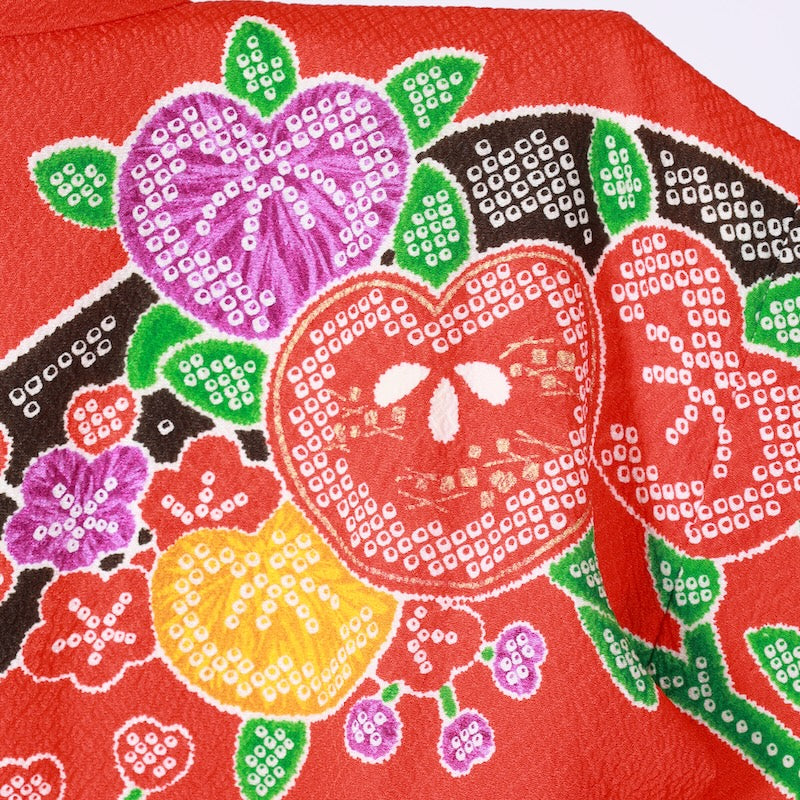 used Kid’s kimono (Yotsumi) 100%silk /C32