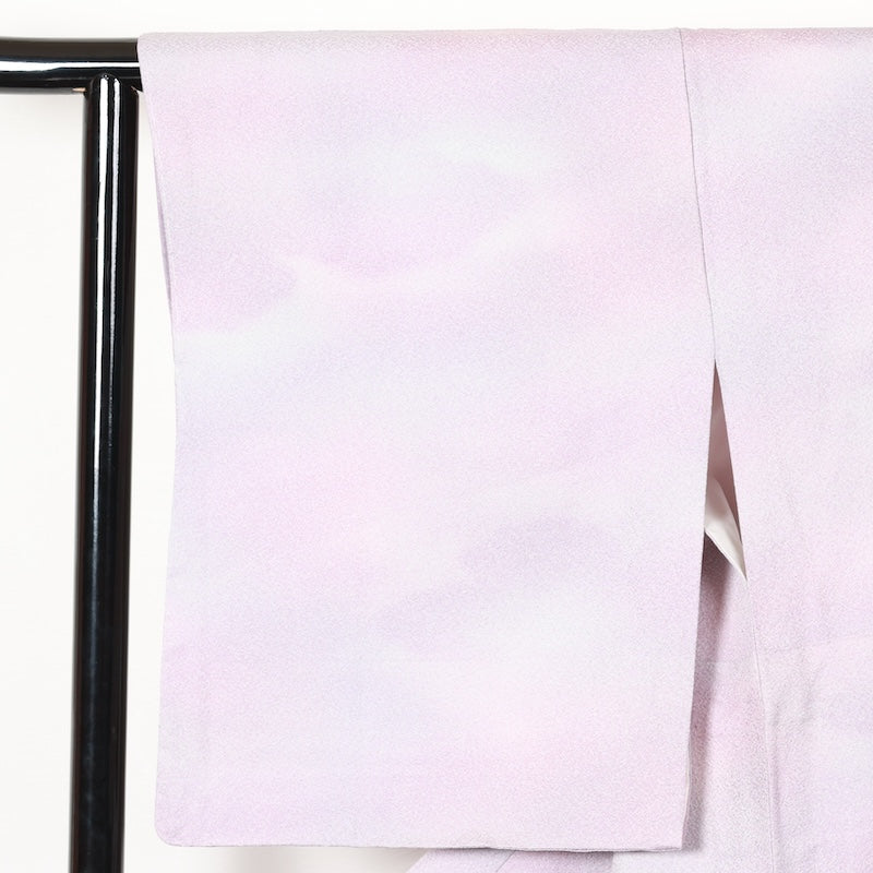 New, unused item Japanese kimono <Iromuzi> Lsize silk 100% /T230