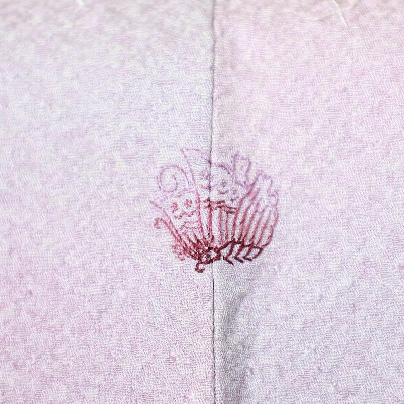 New, unused item Japanese kimono <Iromuzi> Lsize silk 100% /T230
