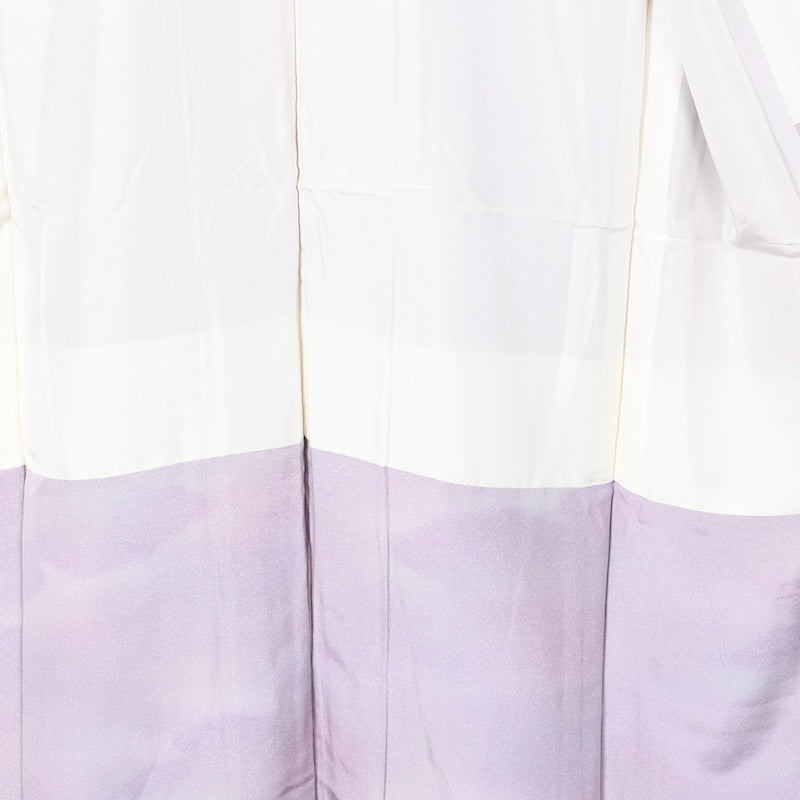 New, unused item Japanese kimono <Iromuzi> Lsize silk 100% /T230