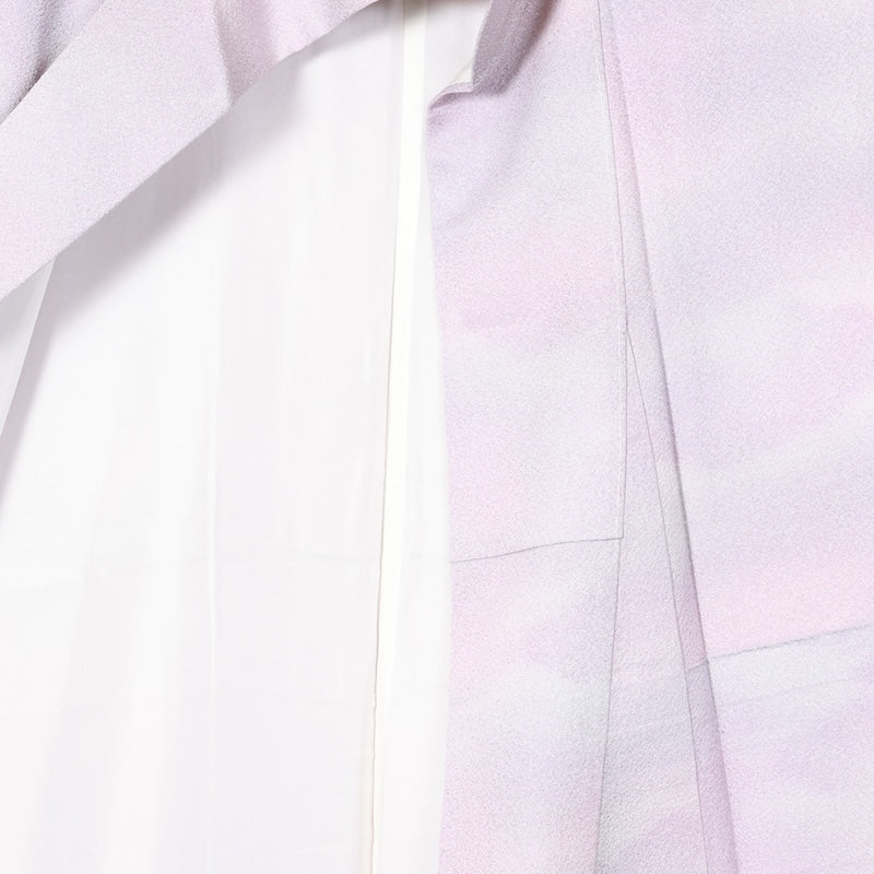 New, unused item Japanese kimono <Iromuzi> Lsize silk 100% /T230