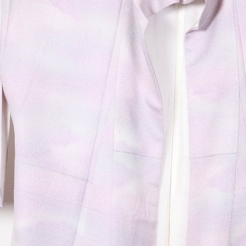 New, unused item Japanese kimono <Iromuzi> Lsize silk 100% /T230