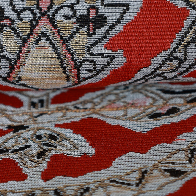Japanese kimono used sash belt (Nagoya-obi) 100% silk /A162