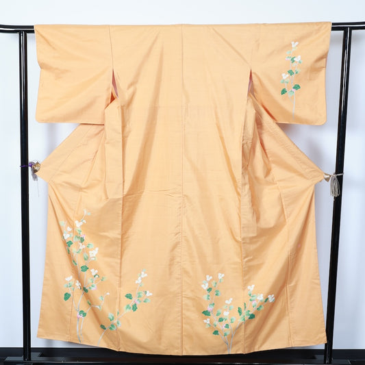 Japanese kimono used <Tsukesage> Msize silk 100% /T218