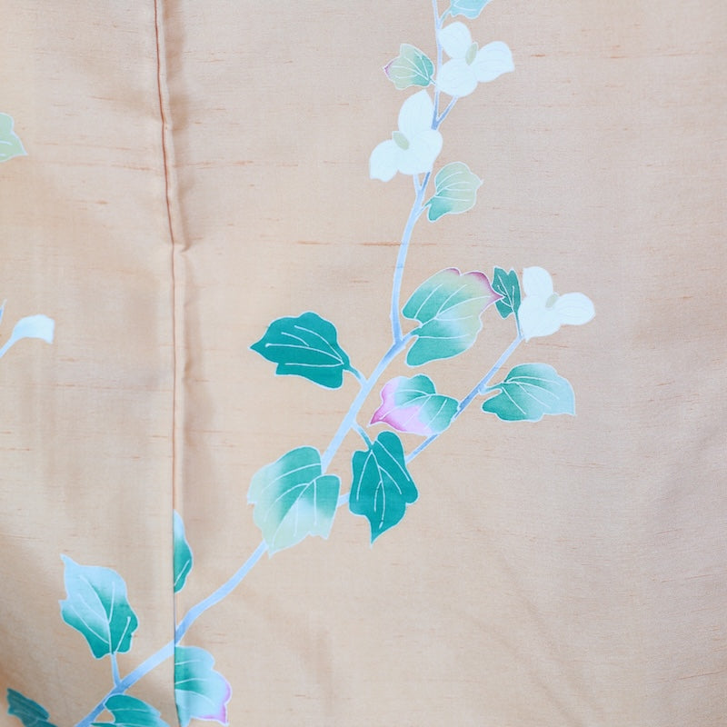 Japanese kimono used <Tsukesage> Msize silk 100% /T218