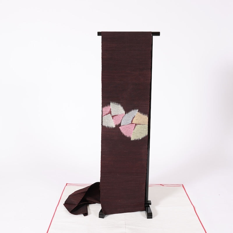 Japanese kimono used sash belt (Nagoya-obi) 100% silk /A169