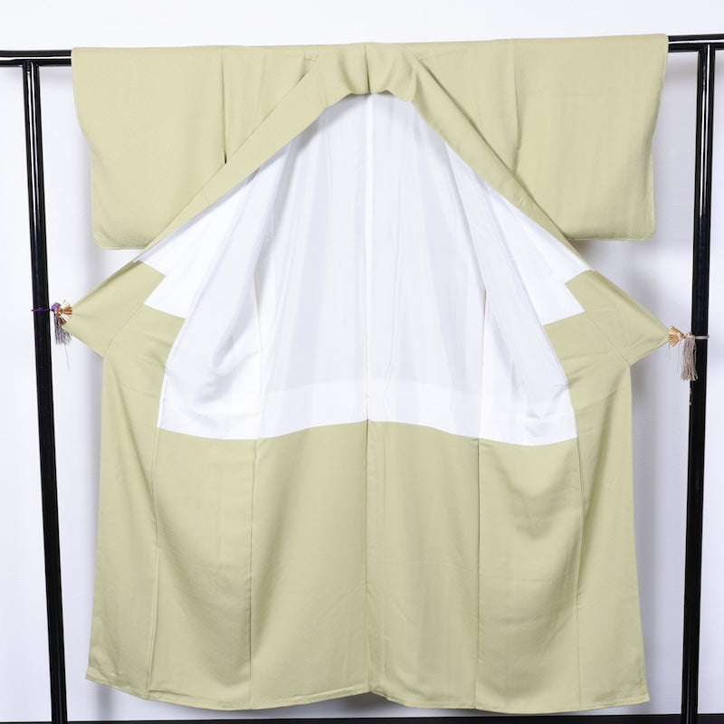 Japanese kimono used <Iromuzi> Ssize silk 100% /T215