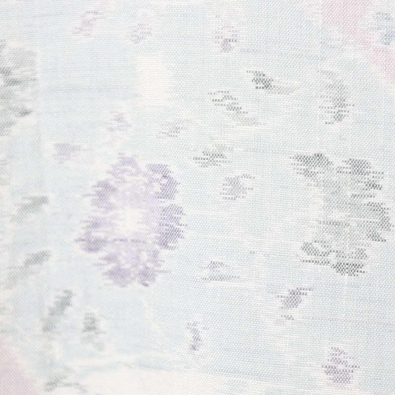 Japanese kimono used <Tsumugi> Lsize silk 100% /T216