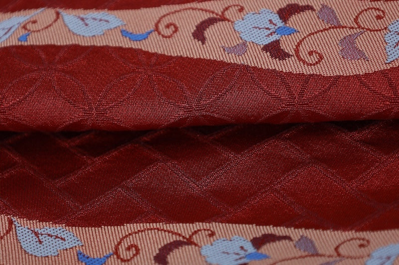 Japanese used sash belt (kyobukuro-obi) polyester /B596