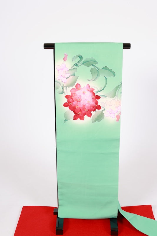 Japanese used sash belt (nagoya-obi) 100% silk /B1287