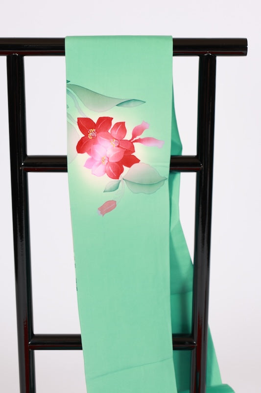 Japanese used sash belt (nagoya-obi) 100% silk /B1287