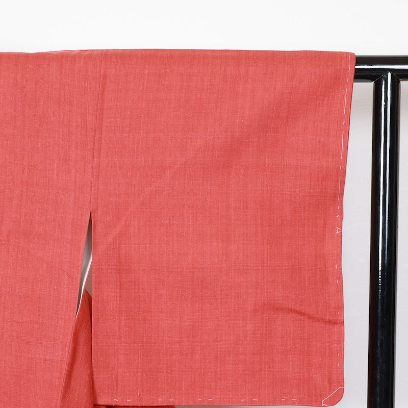 Japanese kimono used <Tsumugi> Lsize silk 100% /T250