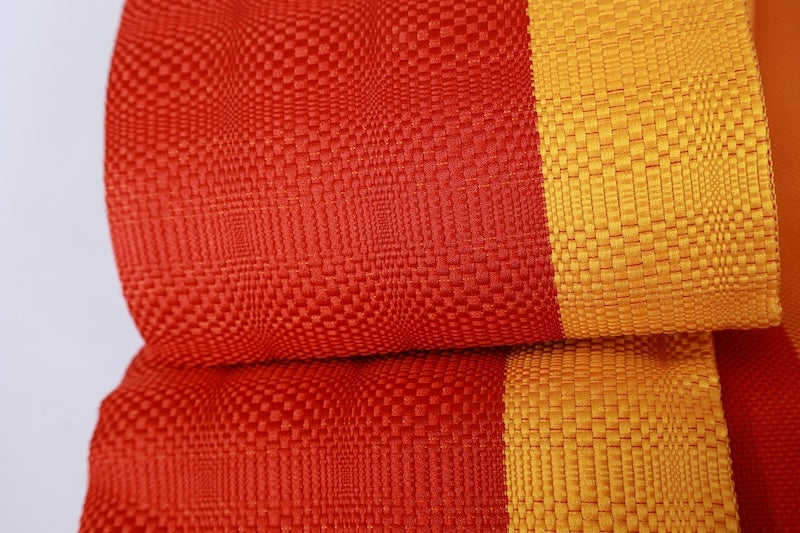 Japanese kimono sash belt (Hanhaba-obi) Silk-100%/B652