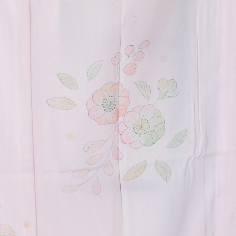 L-sizeWear under the kimono undershirt used(Nagazyuban) silk/A202