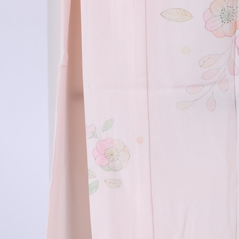 L-sizeWear under the kimono undershirt used(Nagazyuban) silk/A202