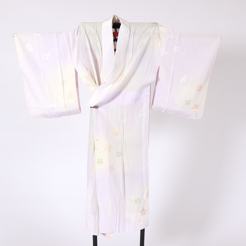 S-sizeWear under the kimono undershirt used(Nagazyuban) silk/A196
