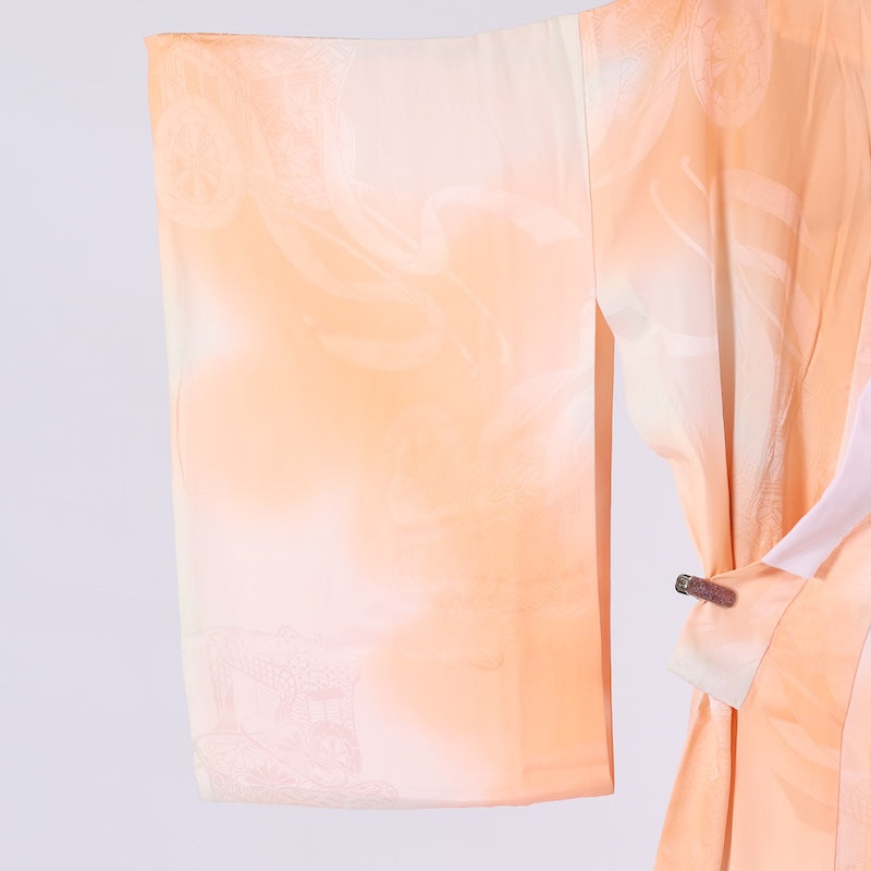 M-sizeWear under the kimono undershirt used(Nagazyuban) silk/A200