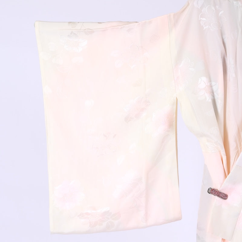 M-sizeWear under the kimono undershirt used(Nagazyuban) silk/A195
