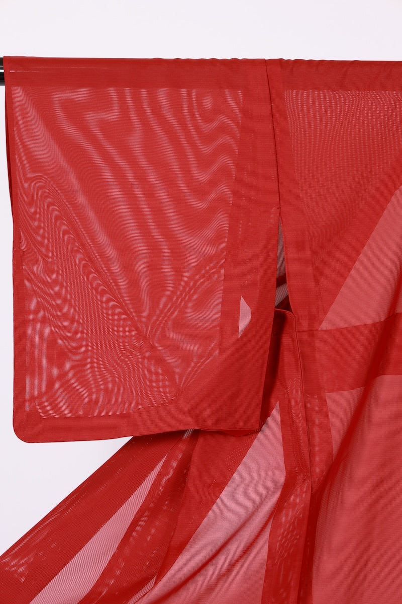 Japanese kimono used <iromuzi> Msize polyester /B641