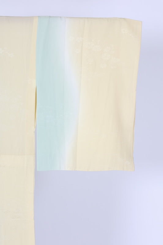 Japanese kimono’s underwear used <Nagazyuban> silk 100% /B1304