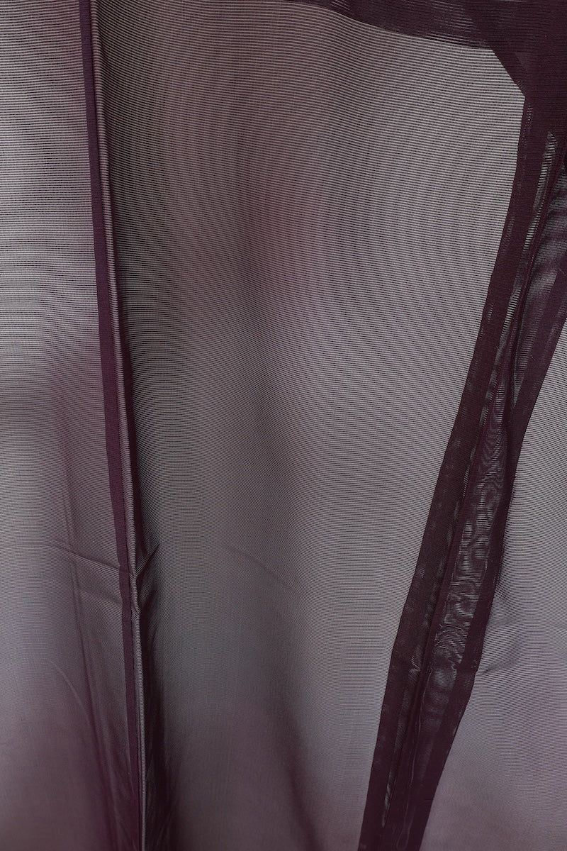 Japanese kimono used <iromuzi> Msize polyester /B636