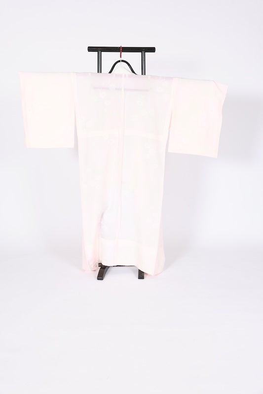 Japanese kimono’s underwear used <Nagazyuban> silk 100% /B1296