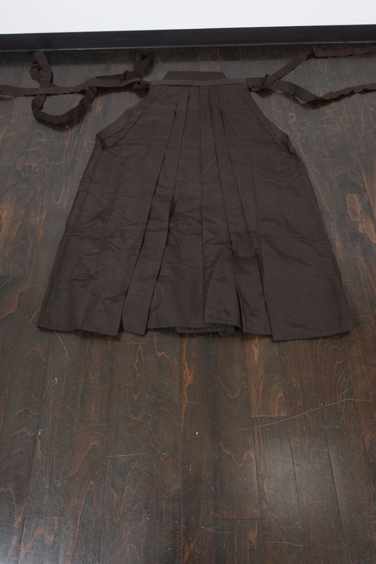 Men's Hakama – Shades of Brown with Stripes – AZ68