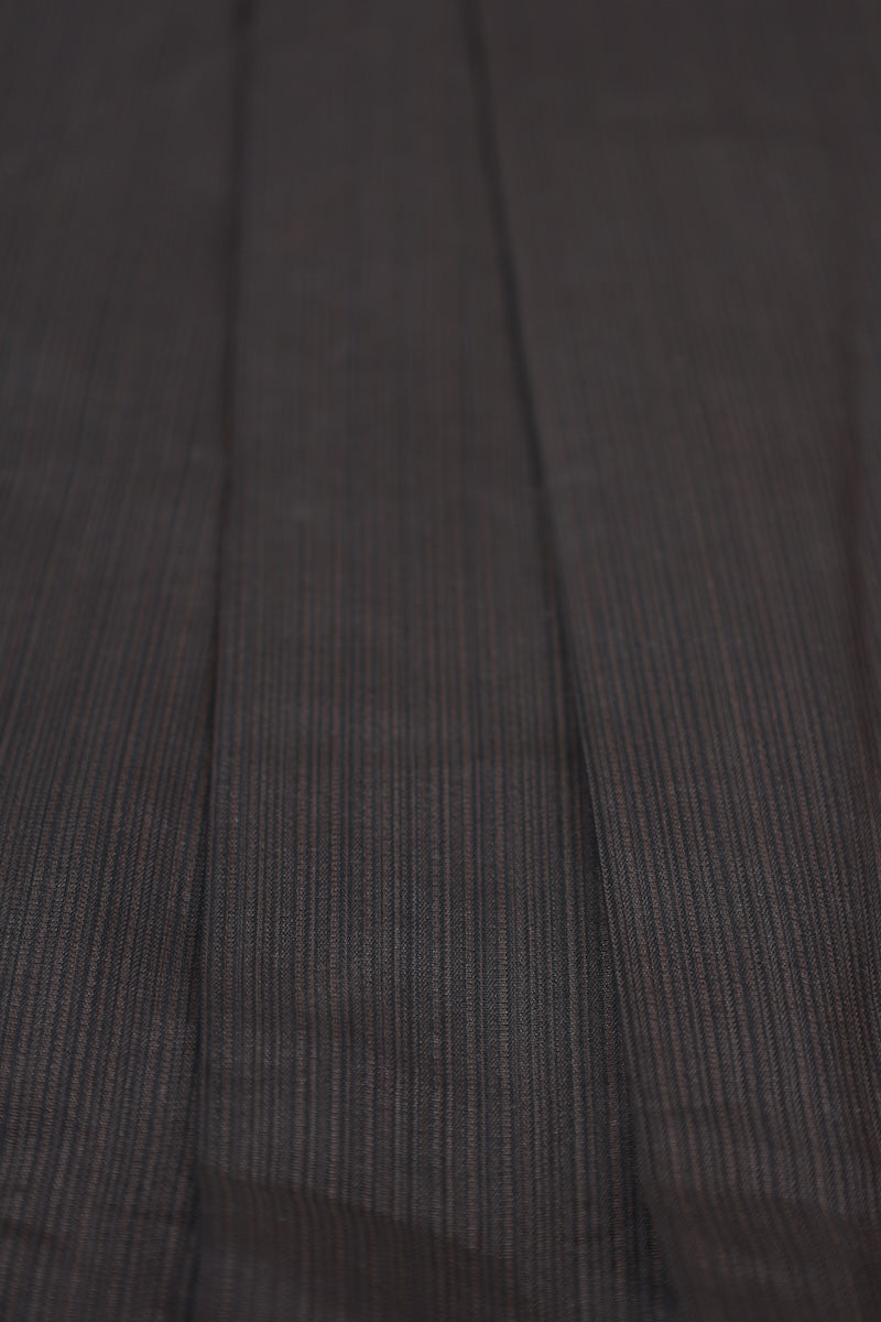 Men's Hakama – Shades of Brown with Stripes – AZ68
